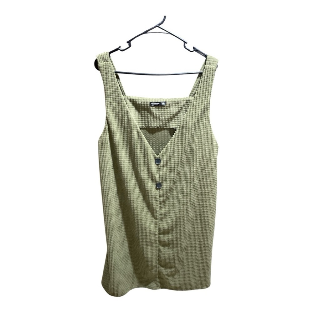 SHEIN Rib Jumper Mini Dress